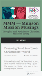 Mobile Screenshot of munsonmissions.org